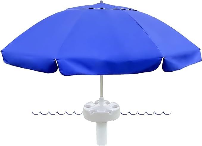 Swimbrella The Floating Pool Umbrella! Combine the Swim Stand™ Floating Anchor Base with the ul... | Amazon (US)