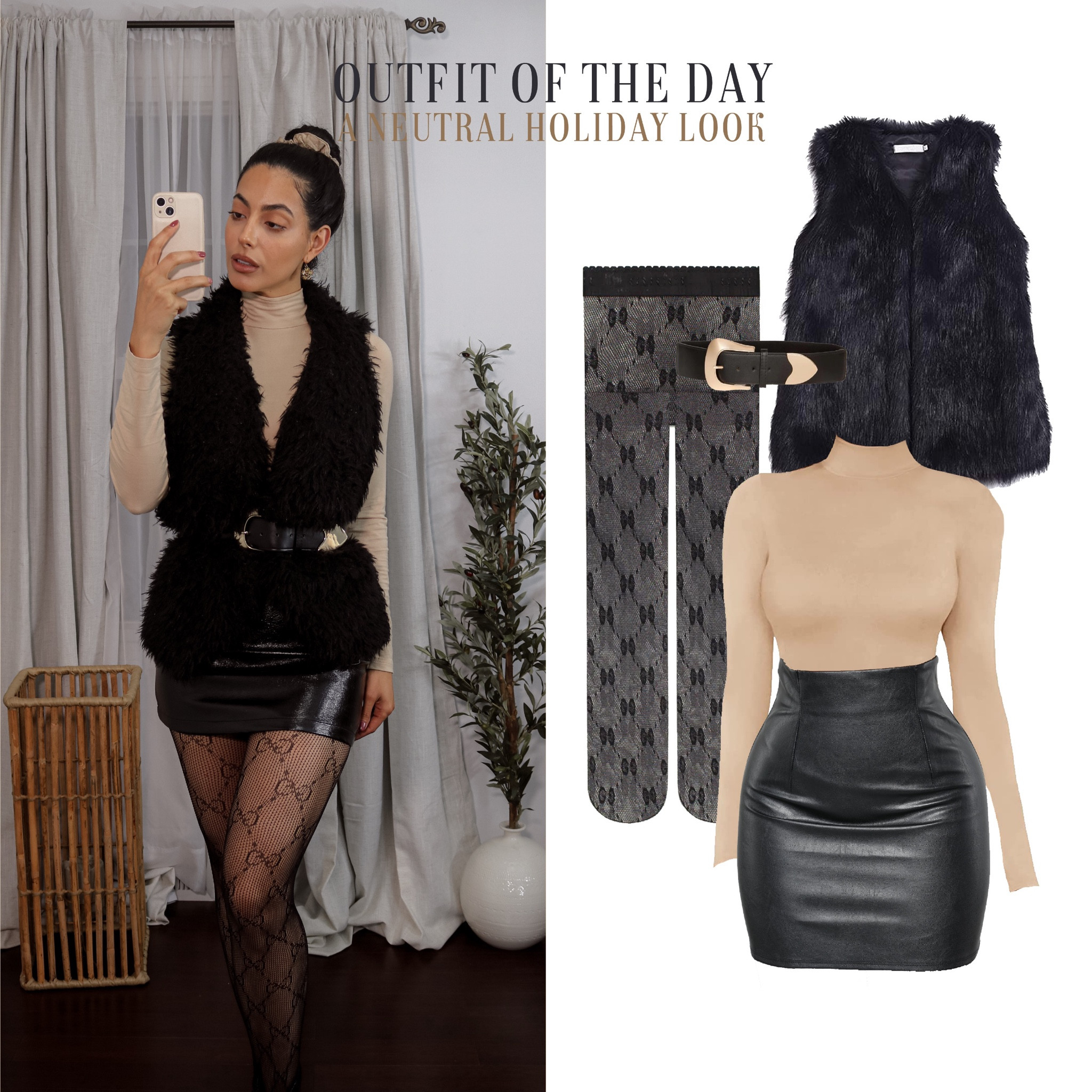 Holiday outfit inspo! Christmas ideas 💡 

Are you a Neutral Girl? Well, here is a cute holiday outfit inspired by what we love! 🤎✨

#LTKHoliday #LTKstyletip #LTKSeasonal