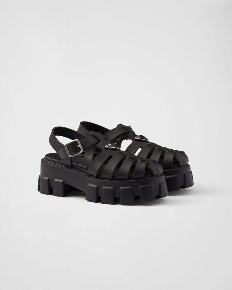 Foam rubber sandals | Prada Spa US