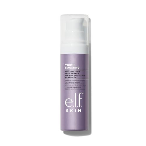 e.l.f. SKIN Youth Boosting Advanced Night Retinoid Serum, Anti-Aging Serum For Reducing Appearance of Fine Lines & Wrinkles, Vegan & Cruelty-Free | Amazon (US)