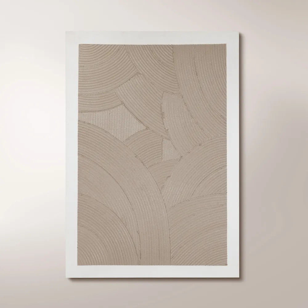 Textured Handcrafted Abstract Wall Art | Hernest