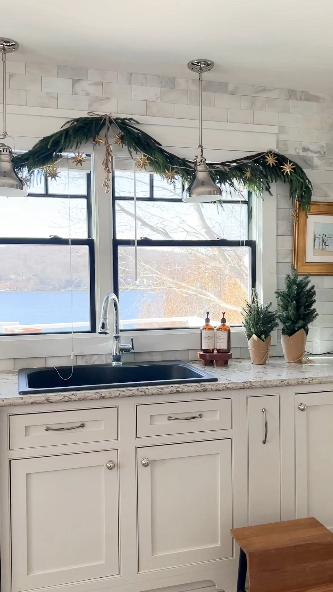 Norfolk pine garland 