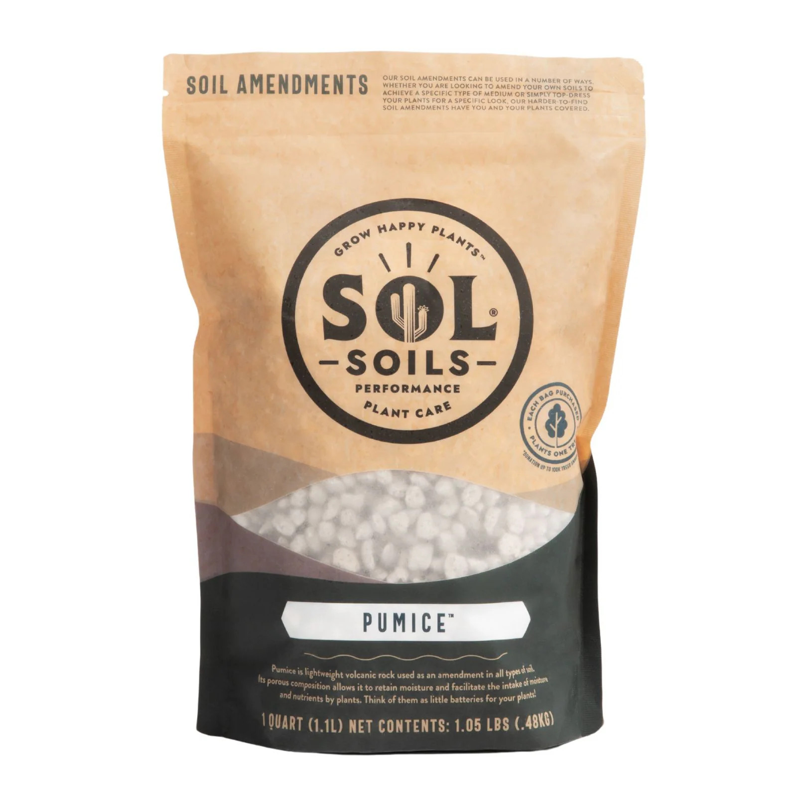 Sol Soils Horticultural Pumice – Lightweight0 All-Natural Volcanic Rock Soil Amendment to Improve Drainage Aeration and Maintain Moisture Balance | Lowe's