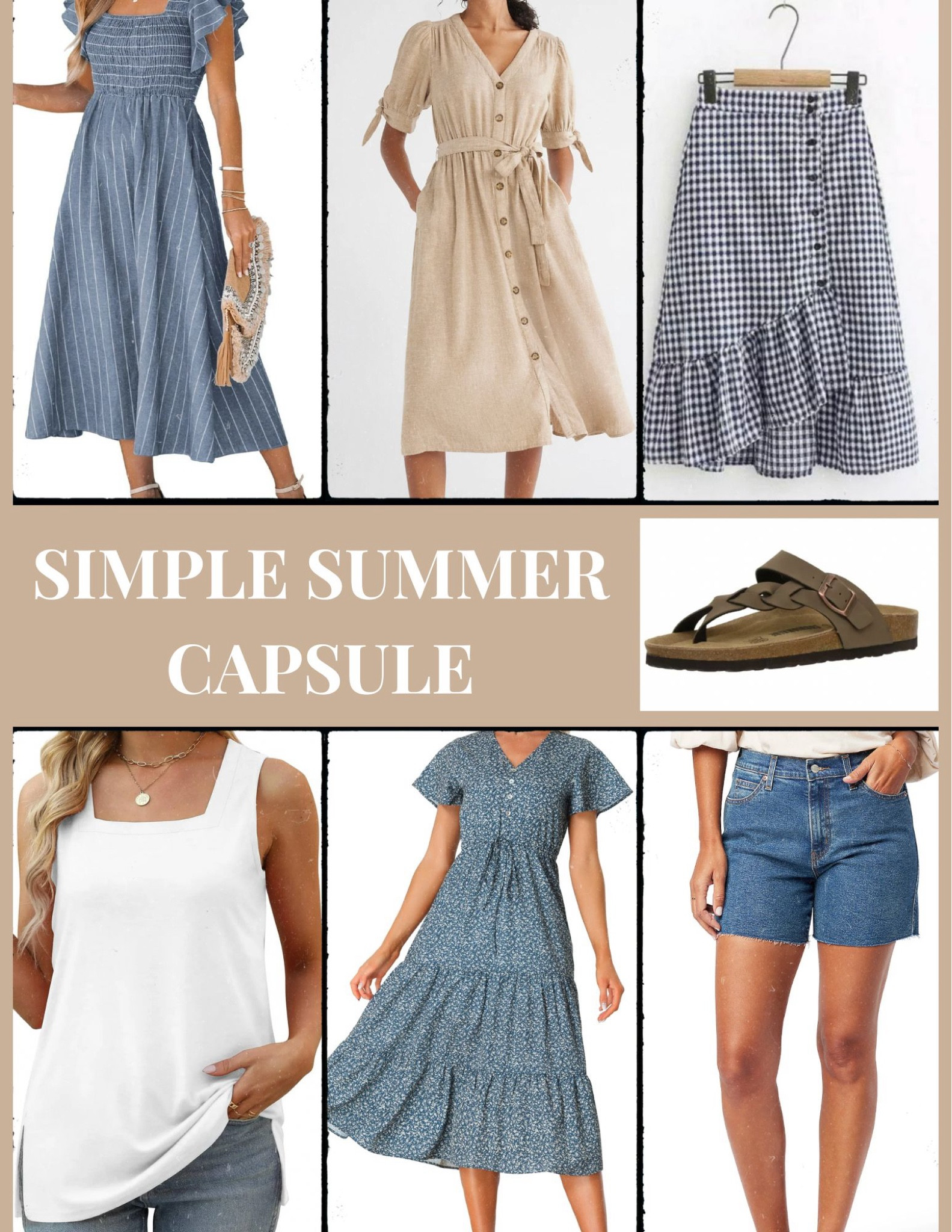 I needed a few new things to round out my simple summer wardrobe this season and @walmartfashion did not disappoint! From easy dresses that work for all occasions to shorts and tanks for really hot days around the farm, I think I’m covered. #walmartpartner #walmartfashion