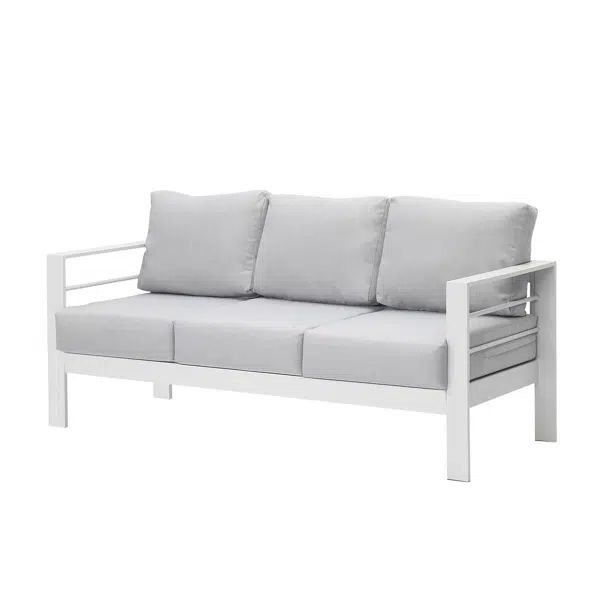 Aluminum Patio Sofa | Wayfair North America