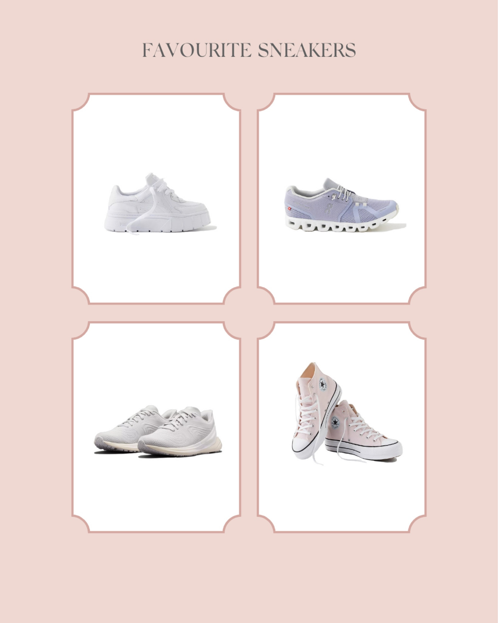 Sneakers were a LIFE SAVER for me in Europe!! I love a cute pair like one of these because not only are they comfortable but they look great too 🙌🏻

#LTKSeasonal #LTKstyletip #LTKFind