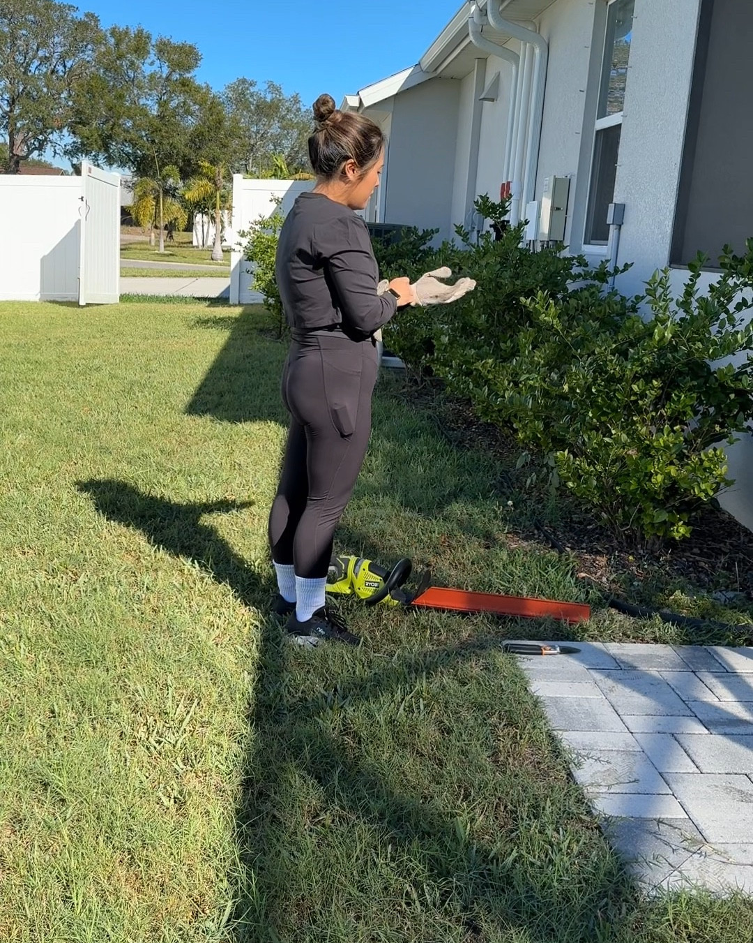 Life as a homeowner 🍃🌳 Yardwork with these tools help a lot! Bushes definitely needed some trimming. 

#landscaping #homeownership #yardwork #homeownerlife #gardentok #powertools

#LTKHome