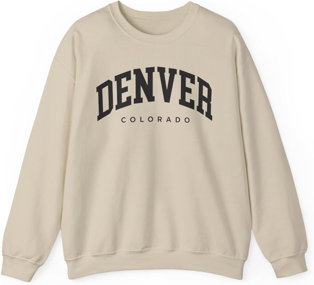 Denver Colorado Adult Unisex Crewneck Sweatshirt | Amazon (US)