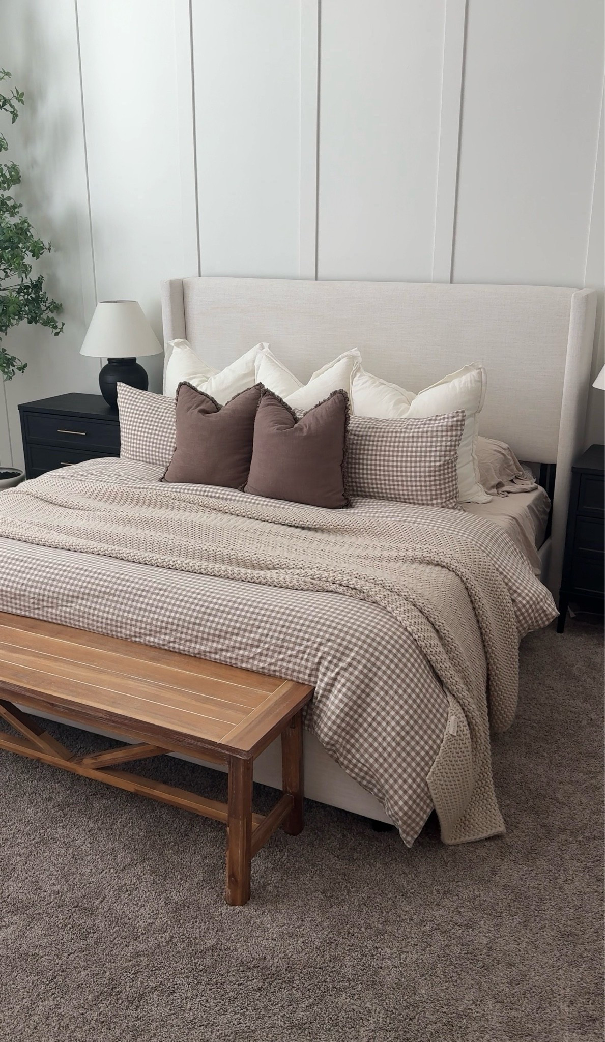 The coziest fall bedding 🤎 this sold out so many times last year- definitely a favorite home find! 🧸🍂🧦☁️

#LTKHome