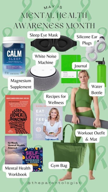 May is Mental Health Awareness Month and as a licensed therapist, here are some ways to help you and get you started on a mental wellness journey of self love and self care. 

#LTKGiftGuide #LTKFamily #LTKFitness