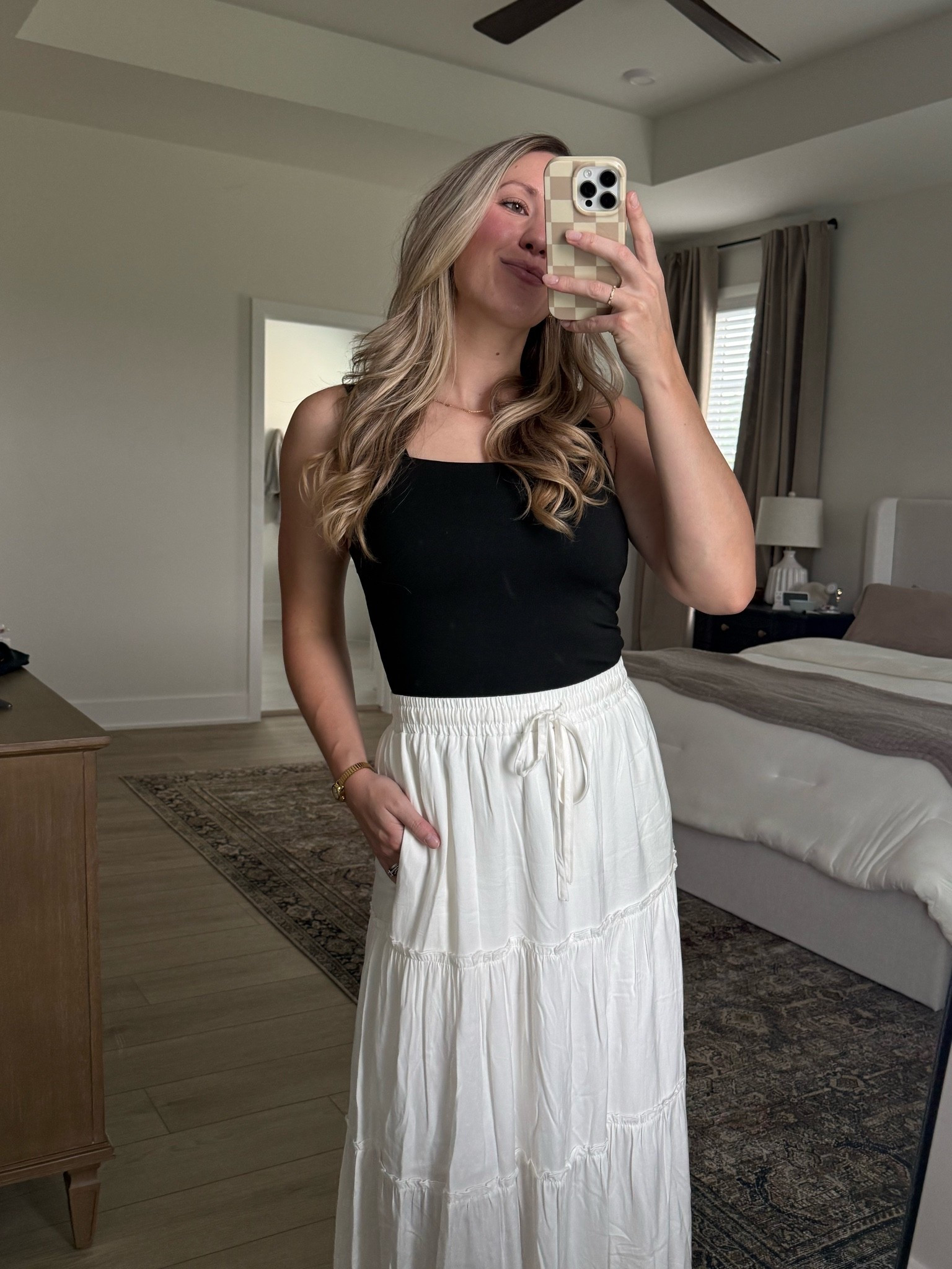 Something about a black and white fit 🤍

#LTKootd #LTKmomlife #LTKSaleAlert