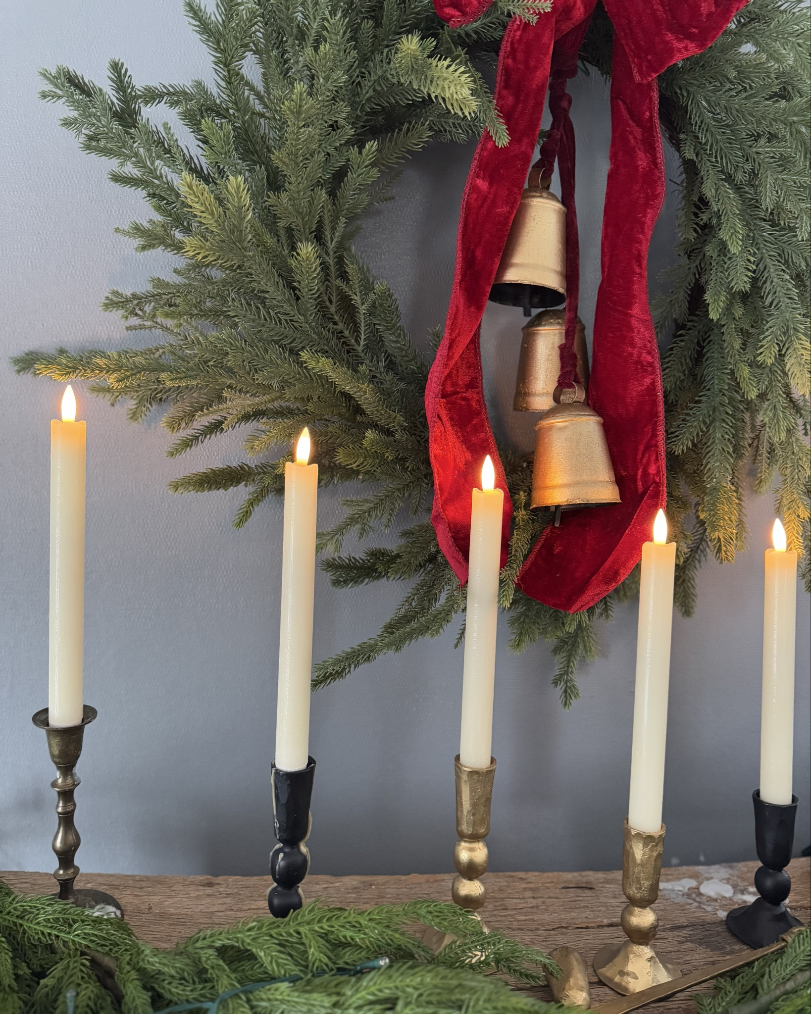 Faux candles. Battery candle 
Candlesticks 
Perfect hostess gift or favorite things gift for Christmas 

#LTKGiftGuide #LTKParties #LTKHoliday