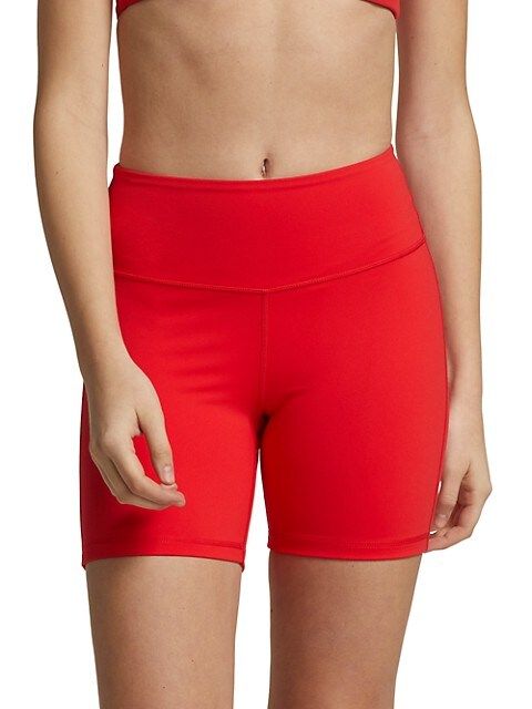 WeWoreWhat Stretch Bike Shorts on SALE | Saks OFF 5TH | Saks Fifth Avenue OFF 5TH