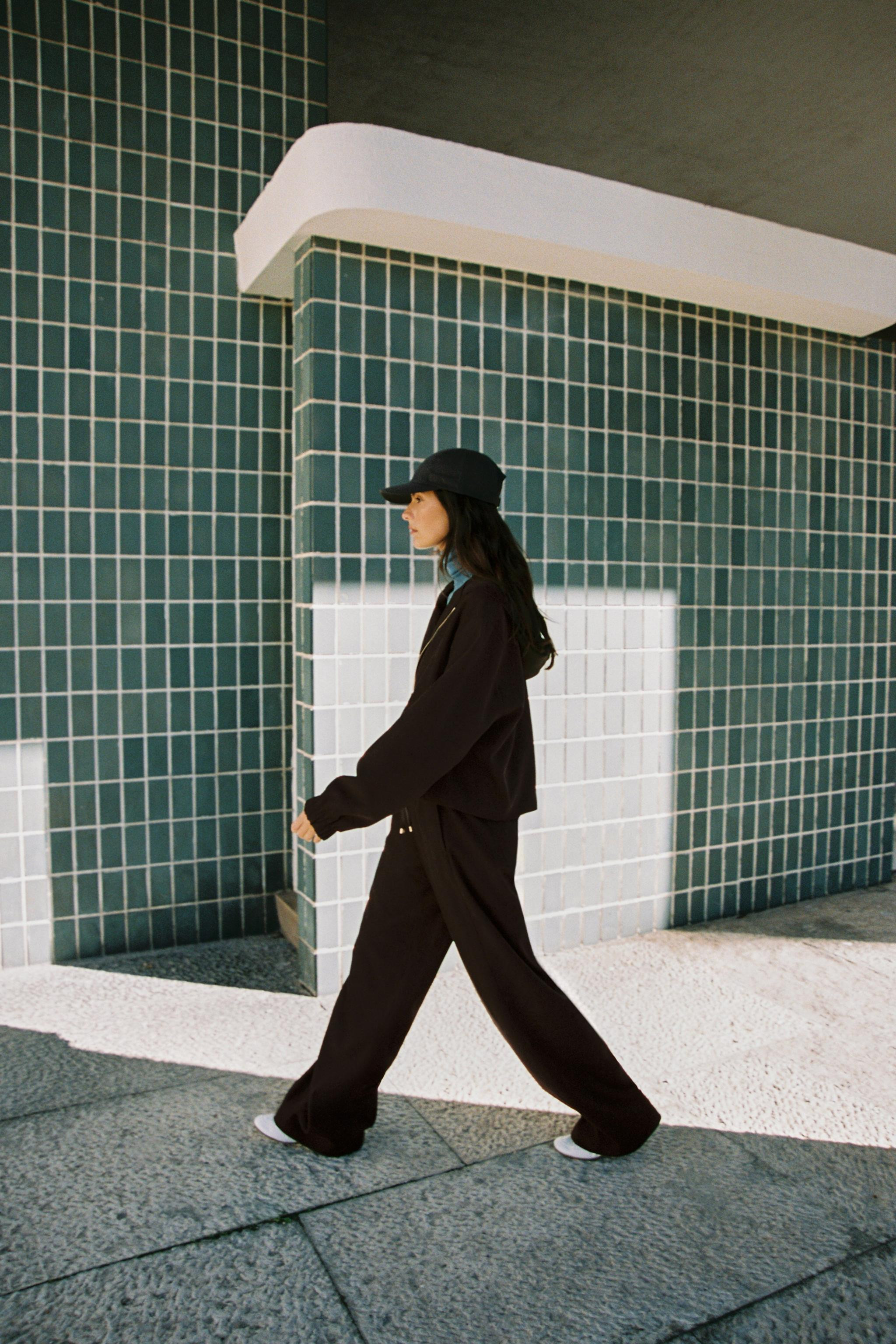 ELASTIC WAIST WIDE LEG PANTS | Zara DE