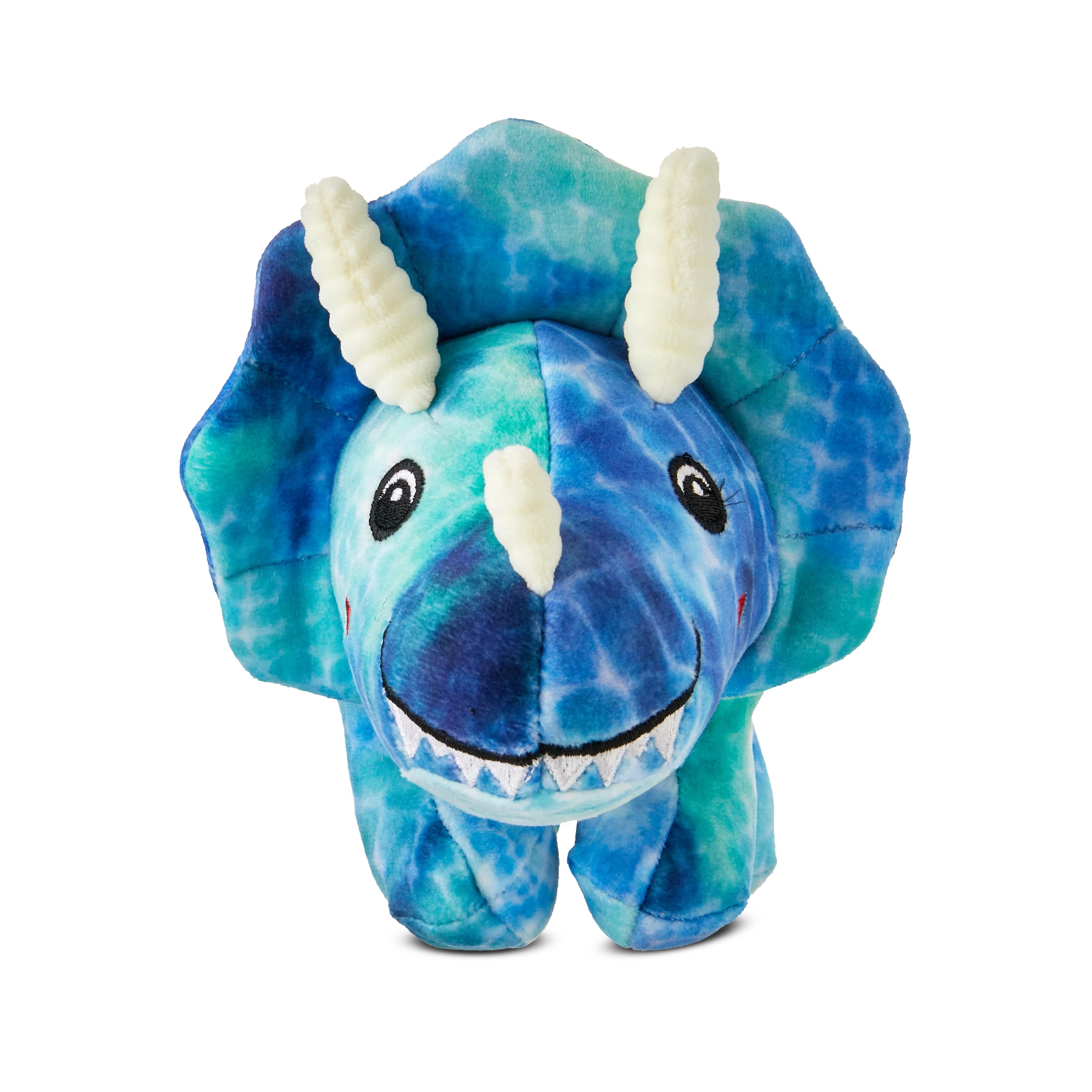 Valentine's Day Blue Triceratops Stuffed Animal, 5.5 in, by Way To Celebrate | Walmart (US)