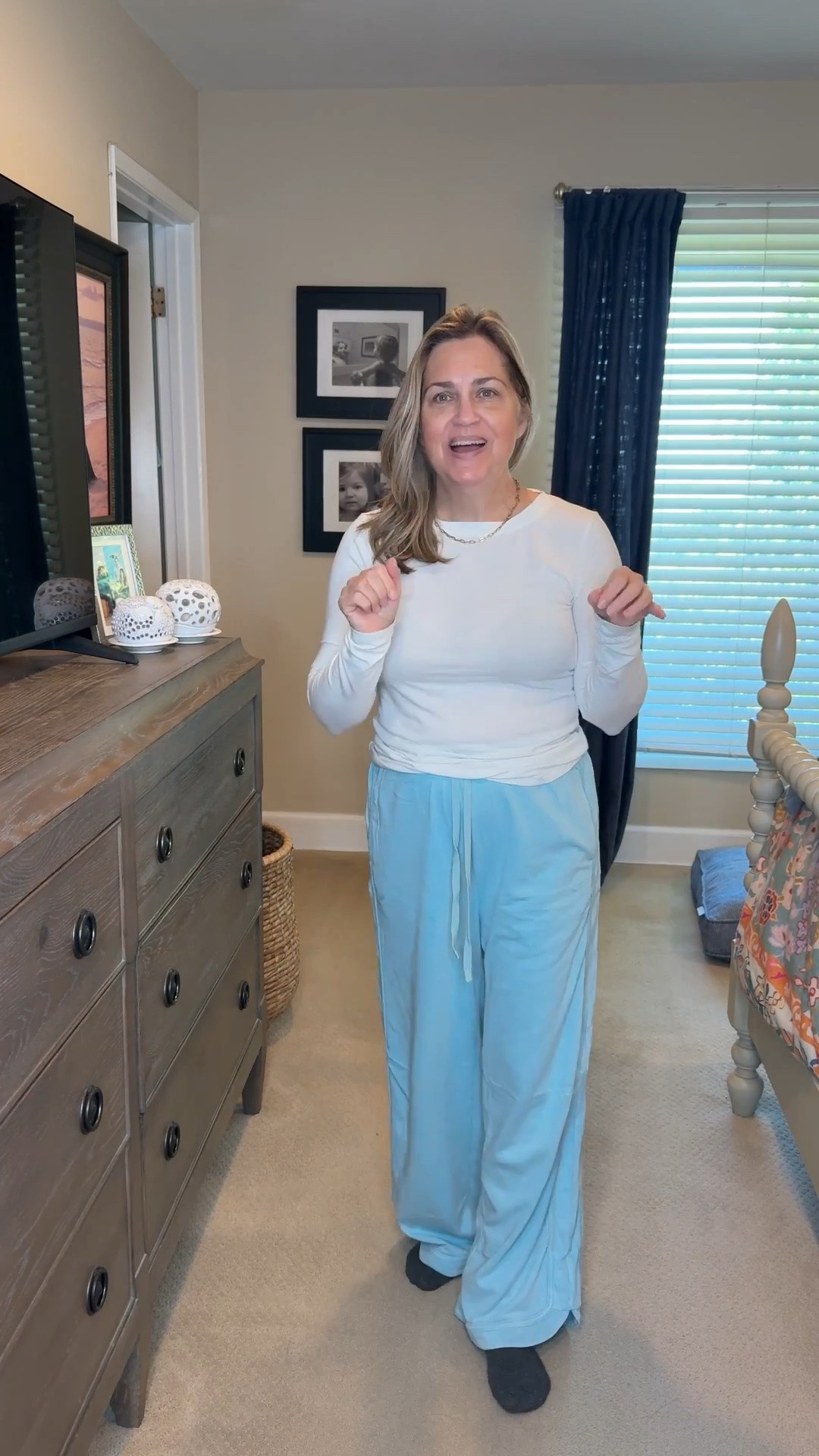 These adorable washed sweatpants will keep you comfortable no matter what you’re doing. They are cozy enough to wear on a cool night and light enough to throw on even in the summer.   ￼I’ve listed some more of my favorite Amazon items since you’re already gonna be over there checking out these pants.  ☺️￼

#LTKdayinmylife #LTKootd #LTKOver40