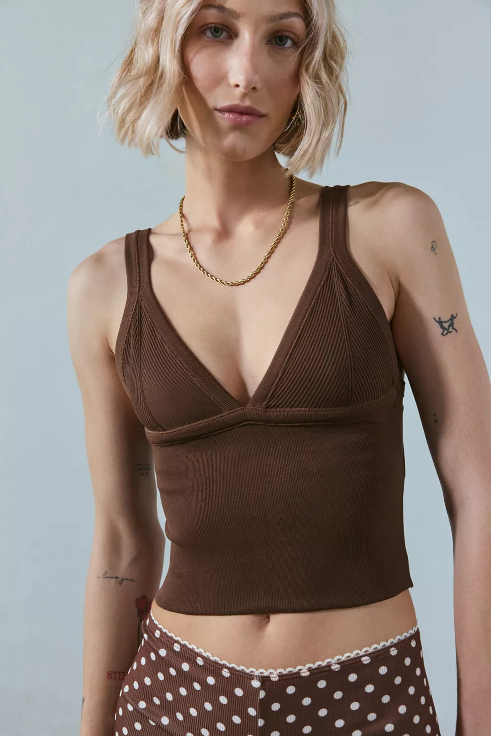 Out From Under Jade Seamless Knit Cutout Tank Top | Urban Outfitters (US and RoW)