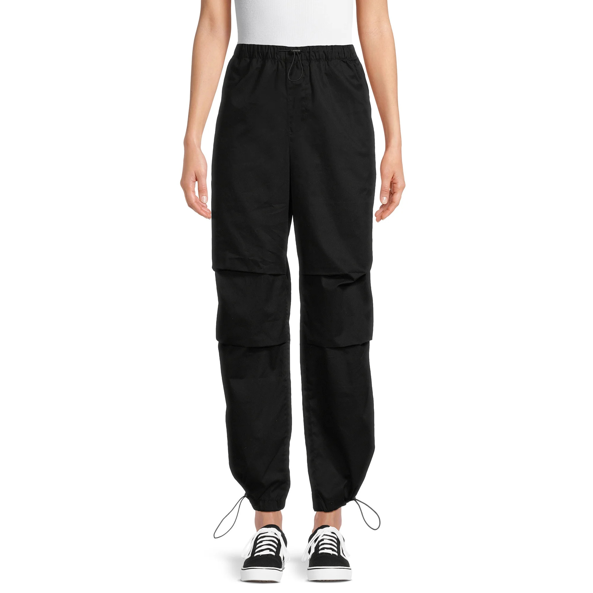 No Boundaries Juniors' Parachute Pants, Sizes XS-XXXL - Walmart.com | Walmart (US)