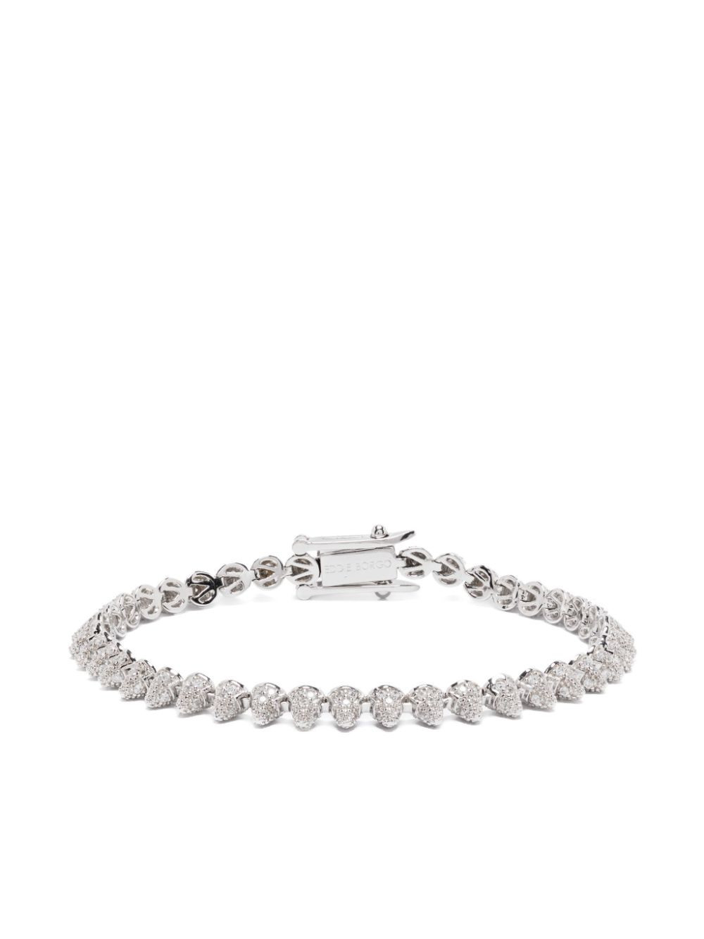 Eddie Borgo Pavé Cone tennis bracelet - Silver | Farfetch Global