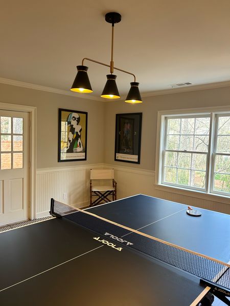 Game Time | Spring Home Updates are easy with this  Modern Linear pool table lighting under $150. 
Pair with the Pool table conversion kit , for table tennis and you’ll be hosting good times for all. 



#LTKhome #LTKsalealert #LTKSpringSale