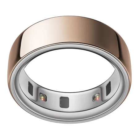 Oura Ring 4, Rose Gold, Size 11, Smart Wearable, Sleep, Fitness & Heart Rate Tracker, 8-Day Battery (Size Before You Buy) | Walmart (US)