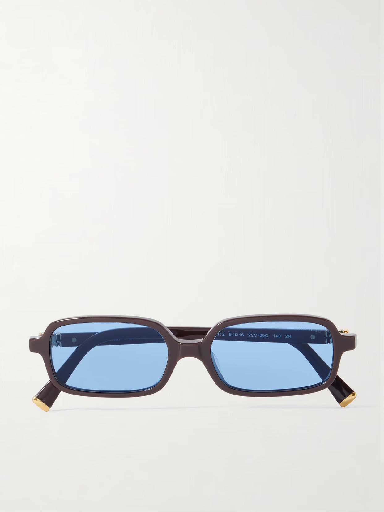 Miu Miu Eyewear - Rectangular-frame Acetate Sunglasses - Brown | NET-A-PORTER (US)