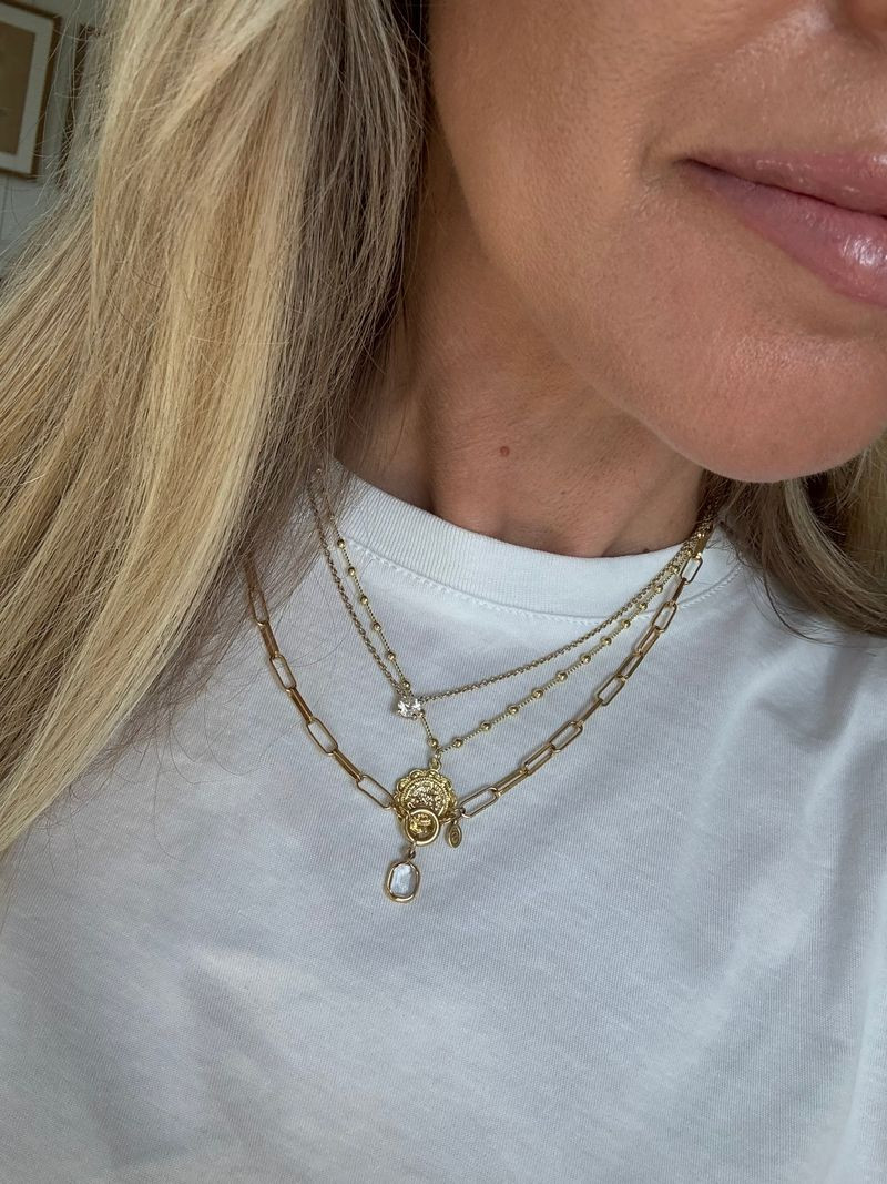 Favorite necklace stack 

 #LTKOver40 #LTKStyleTip