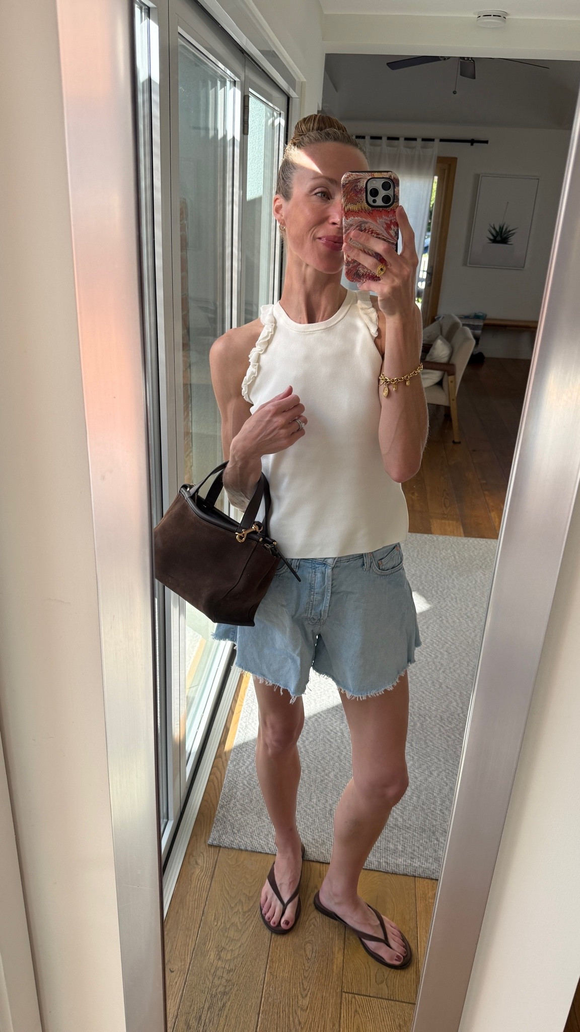 S blouse, 25 shorts, sandals TTS

#LTKgrwm #LTKootd #LTKSeasonal