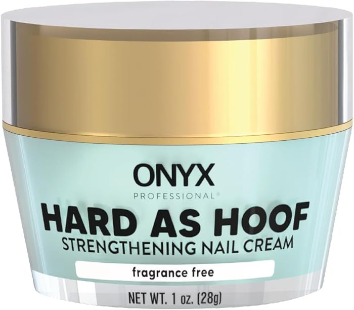 Onyx Professional Hard As Hoof Nail Strengthening Cream, Unscented - Nail Growth & Conditioning C... | Amazon (US)