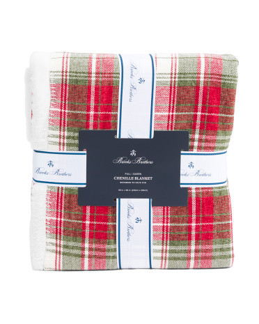 Reversible Plaid And Faux Fur Blanket | TJ Maxx