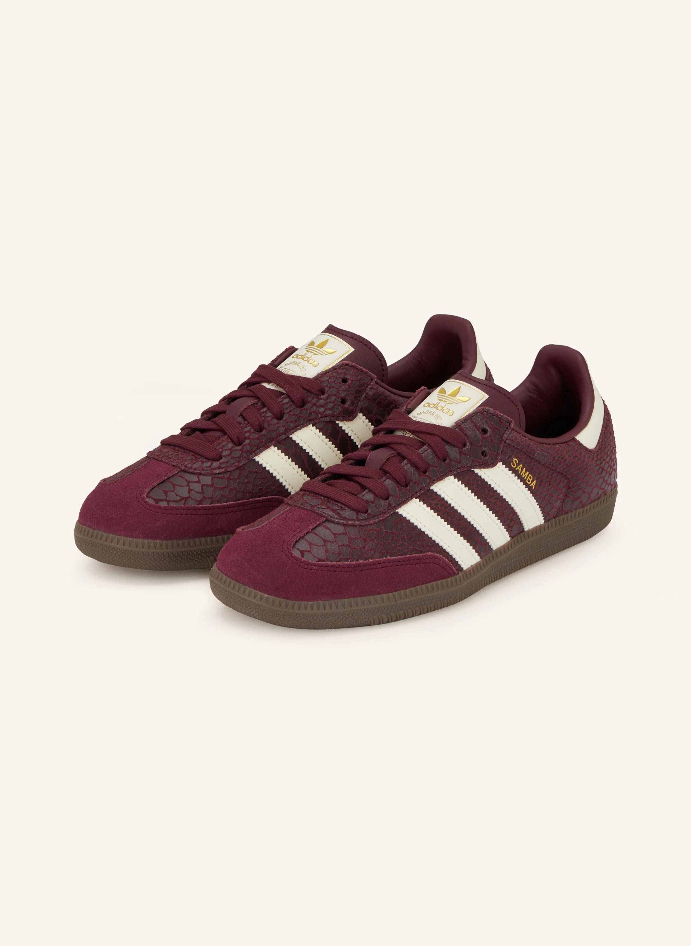 adidas Originals Sneaker SAMBA OG in dunkelrot / weiss | Breuninger (DACH)