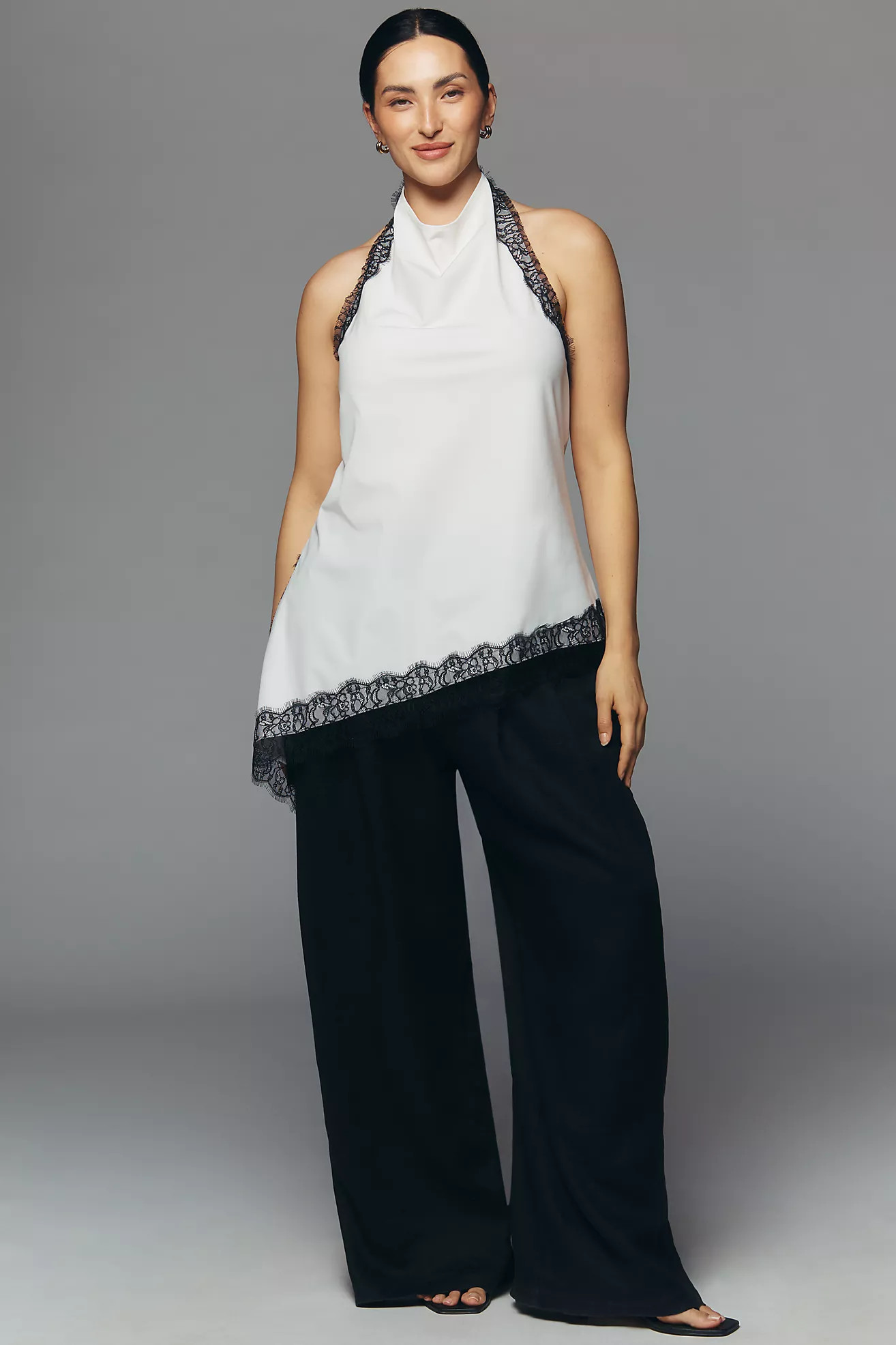By Anthropologie Asymmetrical Halter Top | Anthropologie (US)