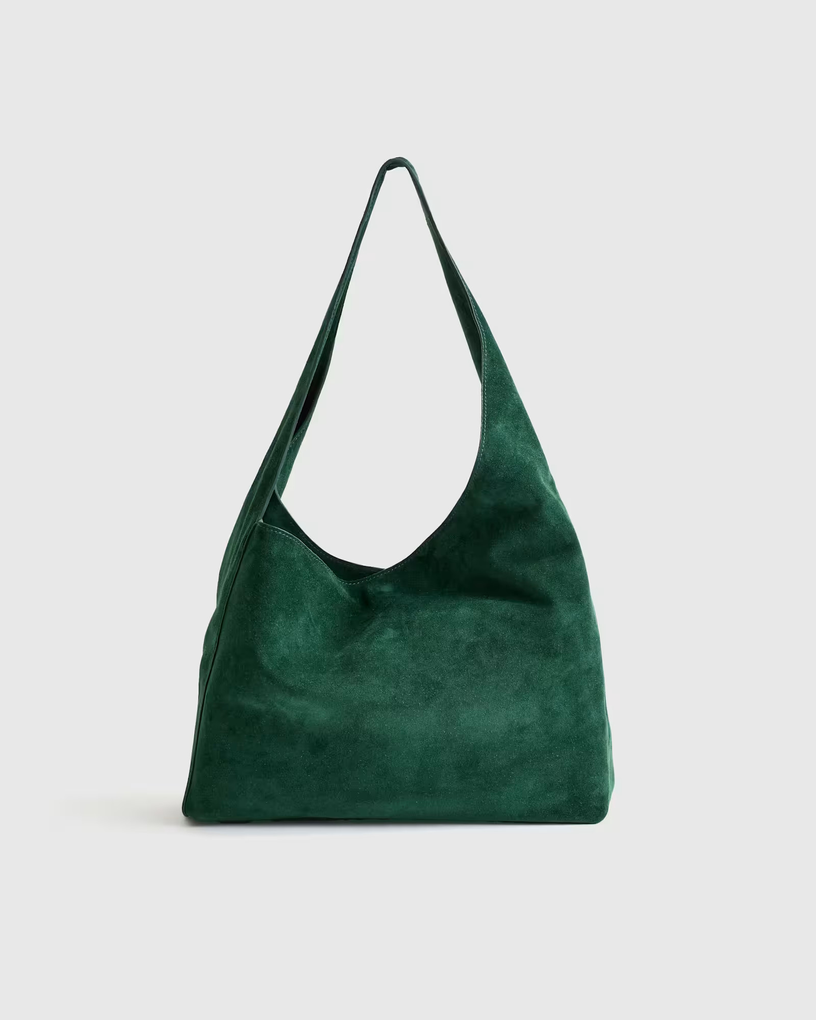 Italian Suede Slouchy Shoulder Bag | Quince