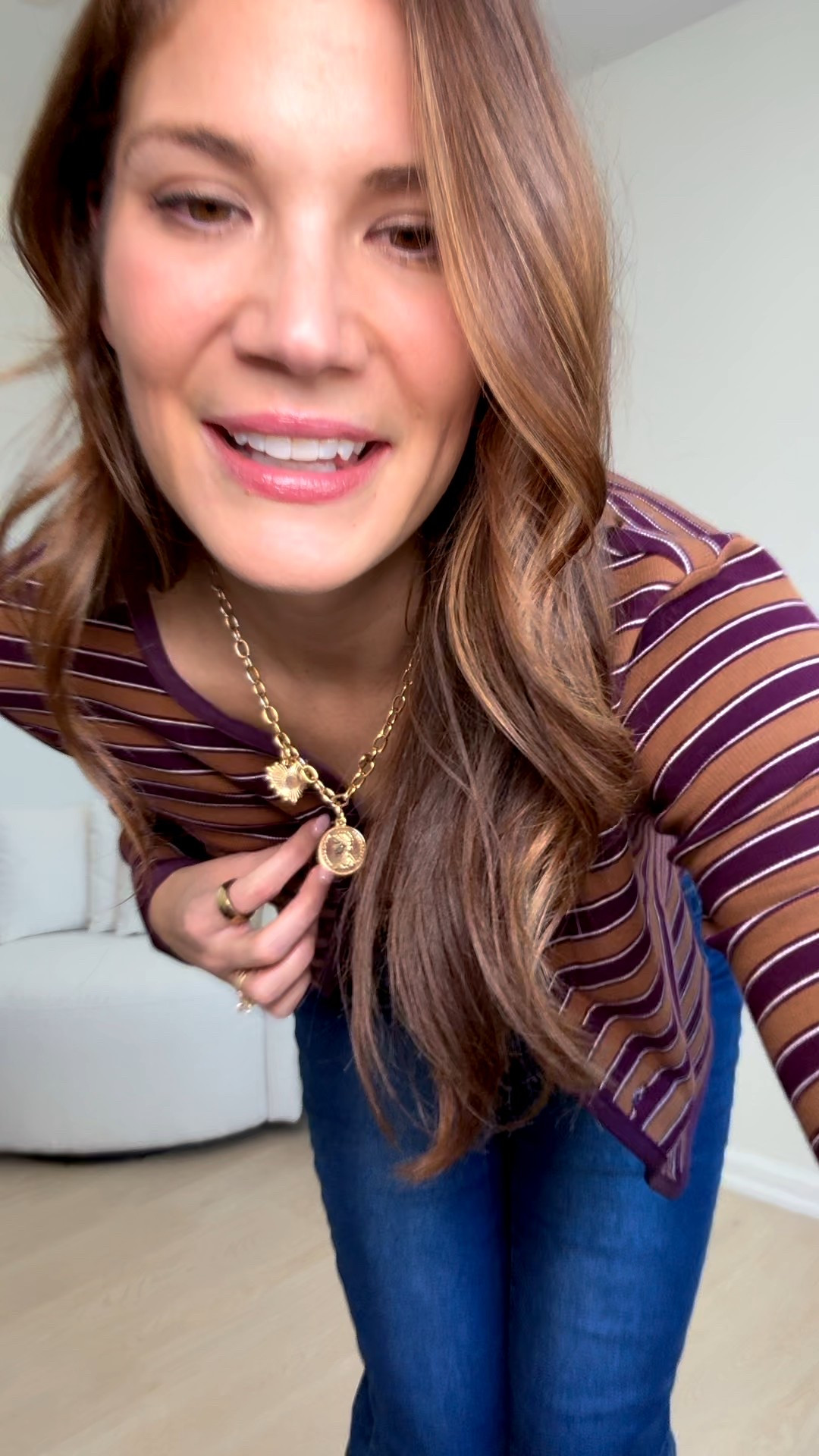 This striped cardigan set is super cute! Not something I'd normally pick for myself, but I love this. The color combo is so pretty and the material is nice and thick. I'm wearing the top in a large and the jeans in a 10! 

Cardigan, Striped cardigan, Winter fashion, Ootd, Tall style, Burgundy sweater, Tall girl approved, Stang and co 

#LTKTall #LTKSeasonal #LTKootd