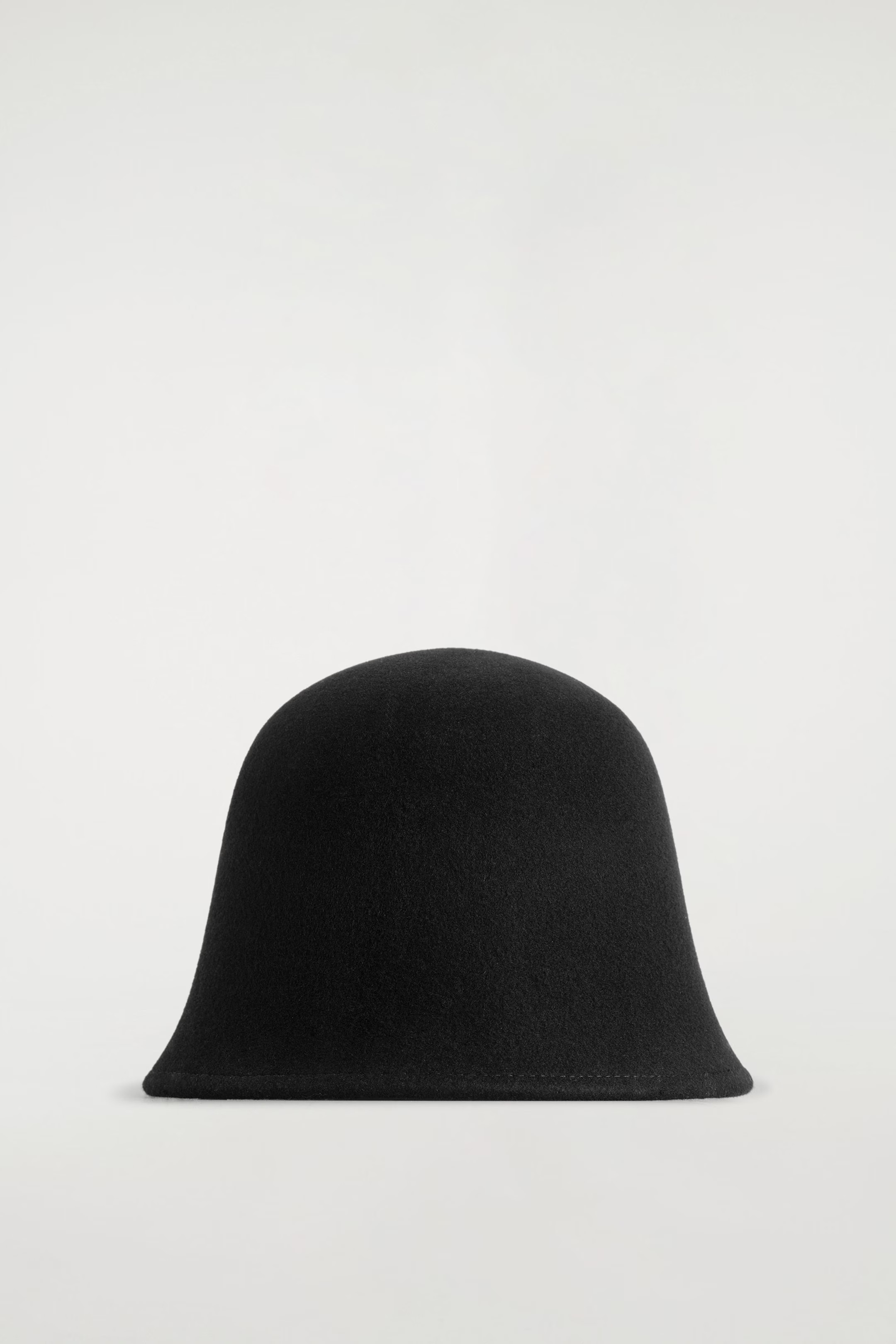 FELTED-WOOL BUCKET HAT - BLACK | COS US | COS (US)