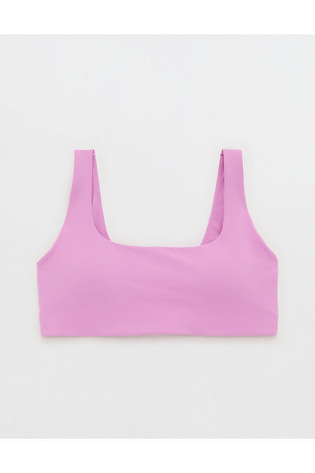 OFFLINE By Aerie Real Me XTRA Classic Sports Bra Women's Purple Space S | Aerie
