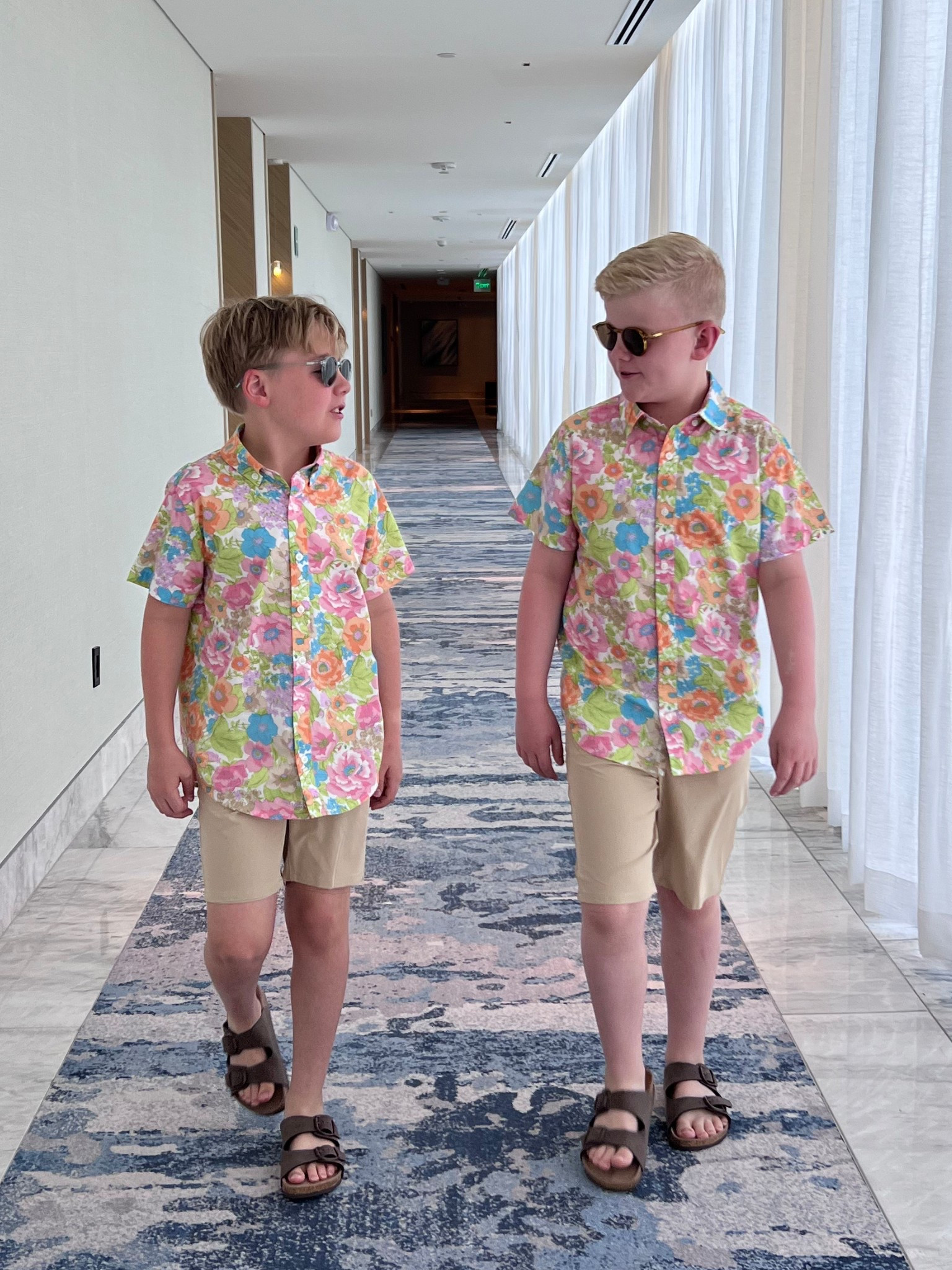 Feeling all spring as the boys head to brunch 

#LTKFamily #LTKSeasonal #LTKKids