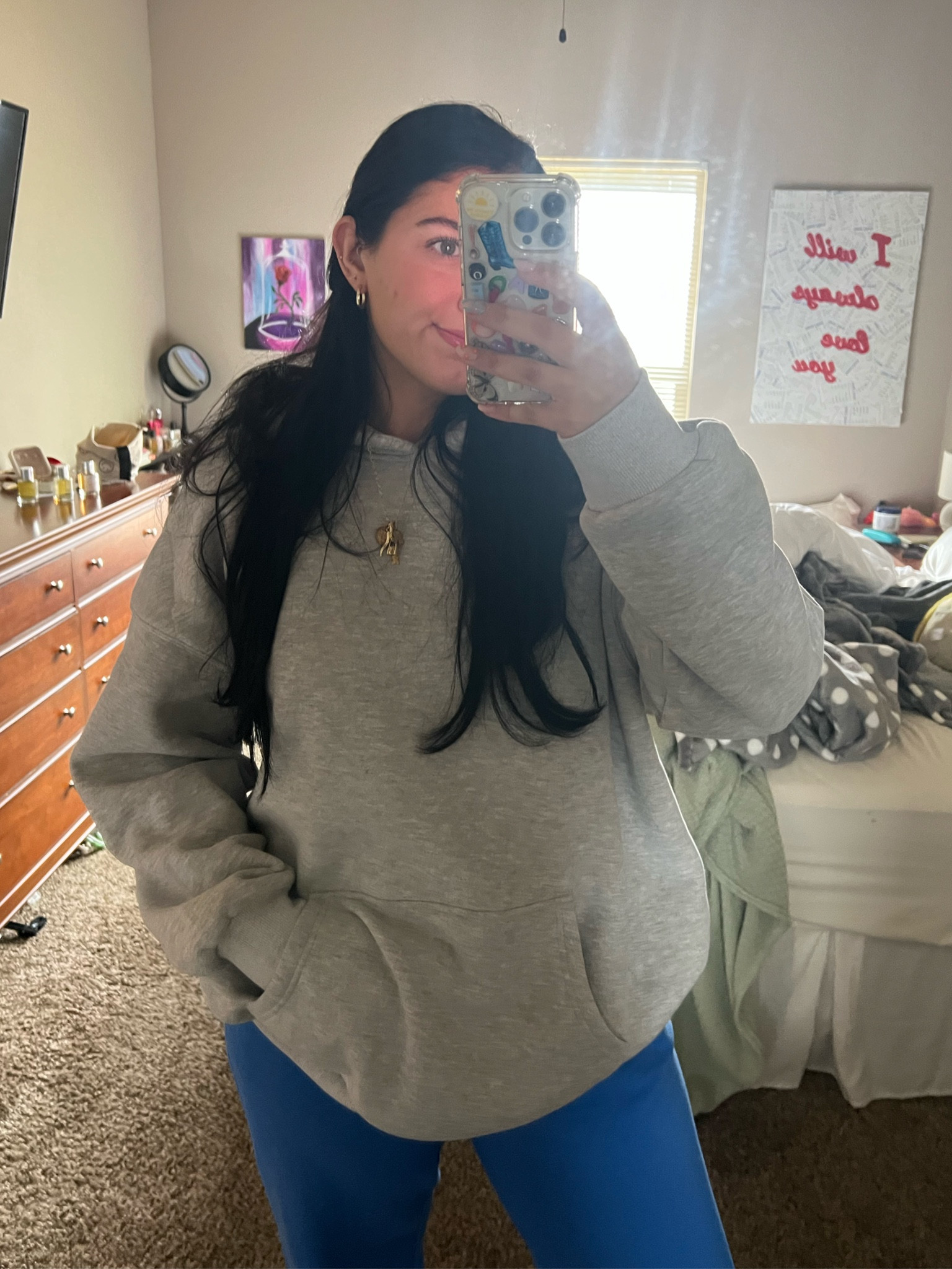 The BEST hoodie on Amazon!

Wearing a size XL (the largest size unfortunately)

Trendy Queen Fleece Hoodie in grey

Sweat pants: Aerie The Chill Jogger (wearing a size large)

#LTKstyletip #LTKfindsunder50 #LTKmidsize
