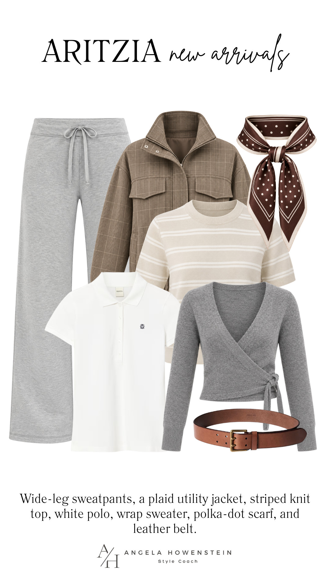 Aritzia’s new arrivals are giving us all the fall wardrobe staples: cozy wide-leg sweats, a structured jacket, neutral knits, a classic polo, and accessories that make everything feel pulled together. So many easy pieces to mix, match, and wear on repeat!

👩‍💻 LTK PRO TIPS
❤️ Heart = Support my posts ;-)
🔖 Save = Get sale & restock alerts for the things you love!
📋 Lists = Keep favorites organized (List ideas: Christmas, Birthdays, and Vacations!)
📲 Share = Send lists and products to a friend (or your daughters like me).
💬 Comment = Ask me anything, and I’ll answer. ;-) 

 #LTKootd #LTKSeasonal #LTKOver40