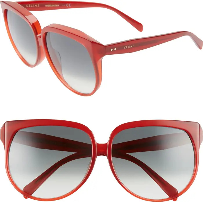 63mm Oversize Cat Eye Sunglasses | Nordstrom Rack