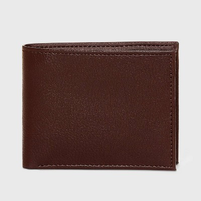 Men's RFID Bifold Wallet - Goodfellow & Co™ Black | Target