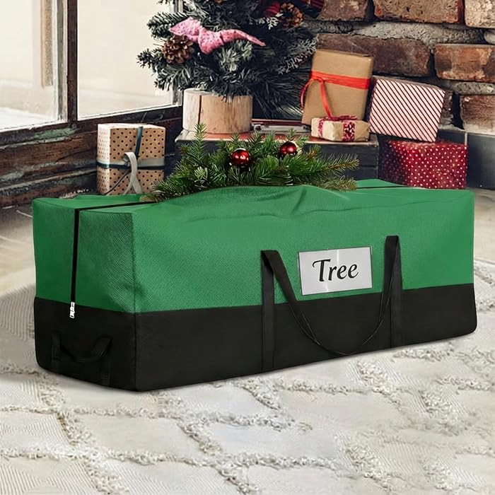 Christmas Tree Storage Bag, Fits Up 10-12 Ft Tall Artificial Trees-Heavy Duty Holiday Storage Box... | Amazon (US)