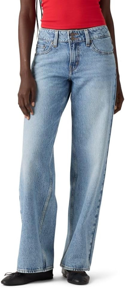 Levi's Women's Superlow Loose Jeans | Amazon (US)