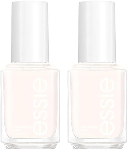 essie Nail Polish, Glossy Shine Sheer White, Marshmallow, 0.46 Ounce (Pack of 2) | Amazon (US)