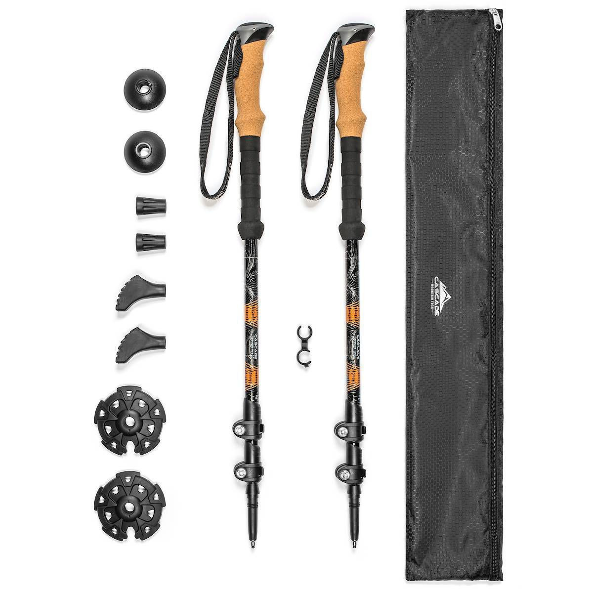Cascade Mountain Tech Aluminum Quick Lock Trekking Poles | Target