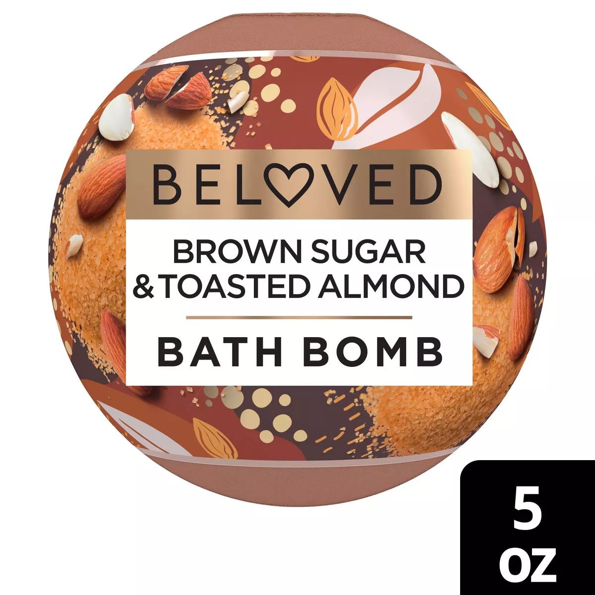 Beloved Brown Sugar and Toasted Almond Bath Bomb - 5oz | Target