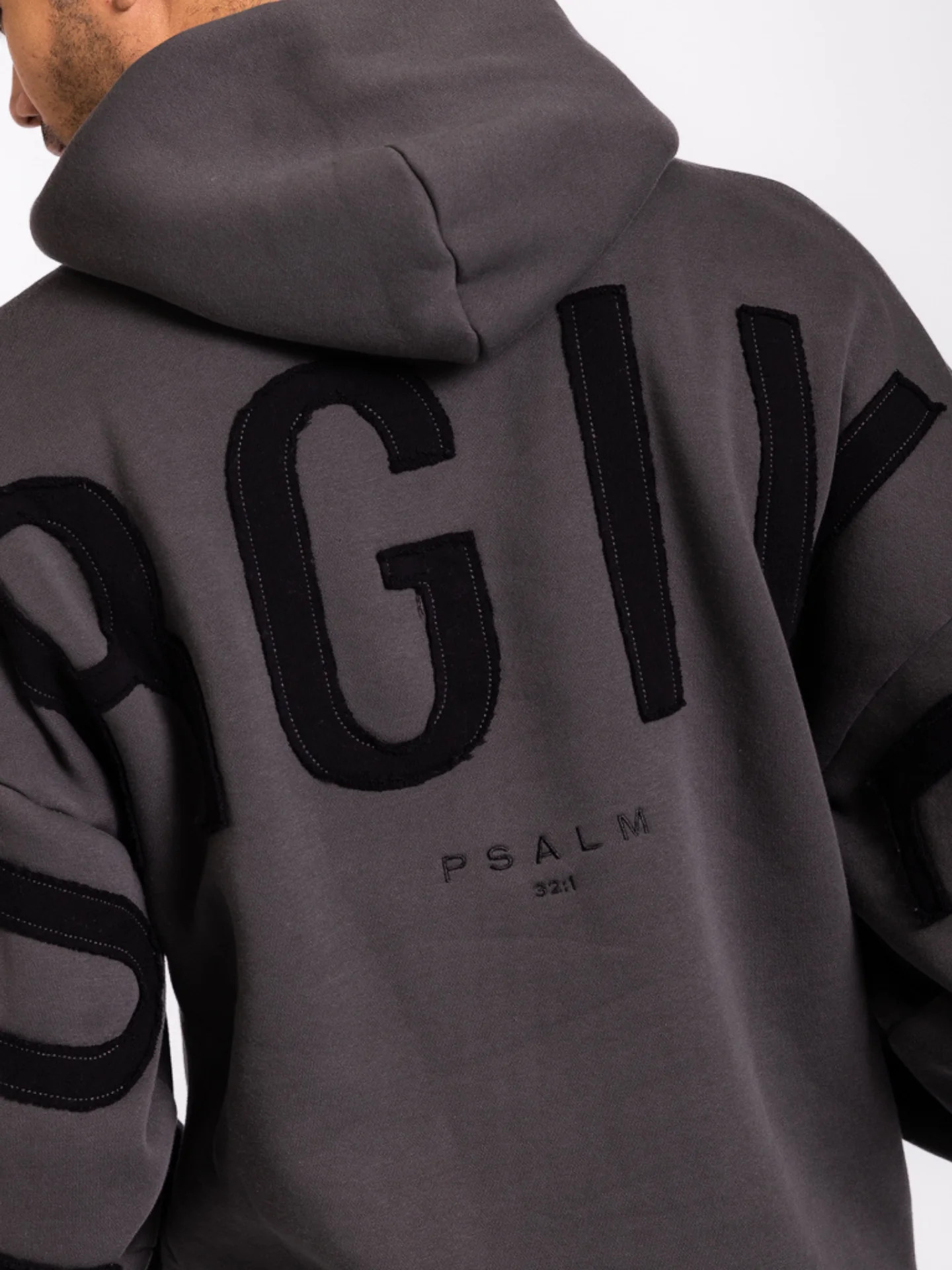 Kingdom Essential Patchwork Hoodie | Gods Love Overcomes