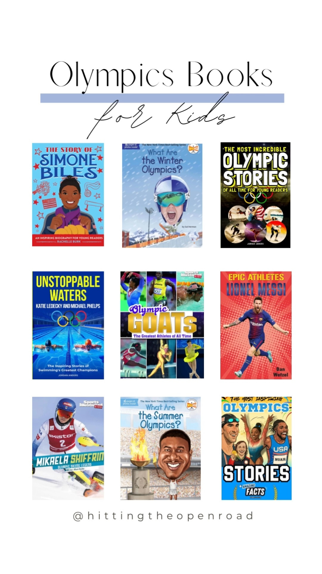 Are your kids loving The Olympics? Here are some books to keep them interested! 
#olympics #reading

#LTKmomlife #LTKKids