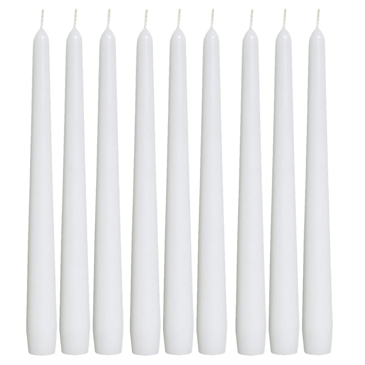 1ABOVE 10 Pack Tapered Dinner Candles | Unscented - Slow Burning Candles | Multi-Purpose | Smokel... | Amazon (UK)