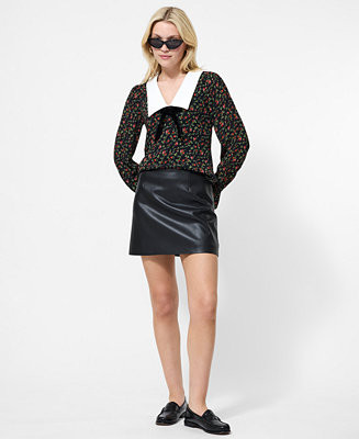 French Connection Women's Everyday Mini Skirt - Macy's | Macy's